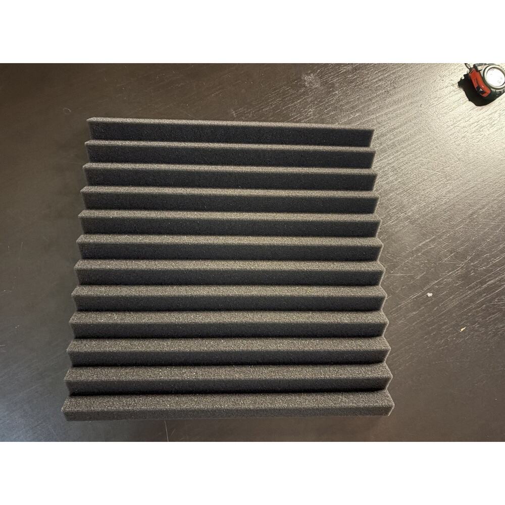 Acoustic Foam Panels Lot 21 Pc Soundproof Studio Wedge Bass Trap Noise Treatment